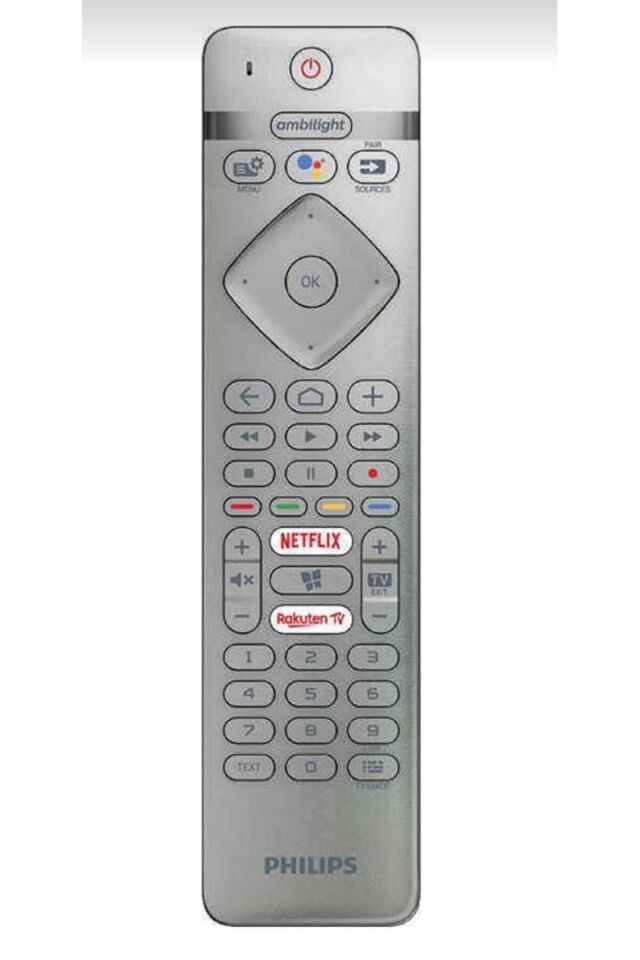 Sesli Komut & Ambilight Tuşlu 55pus7304 Kumanda Rc4154401/01 Rc4154401/01r Tv Kumanda (ORJİNAL)