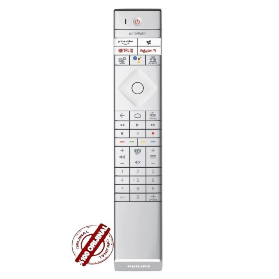 PHILIPS TV KUMANDASI OLED PUS PML SERİSİ UYUMLU SES KOMUTLU IŞIKLI ORJİNAL SRC-4522