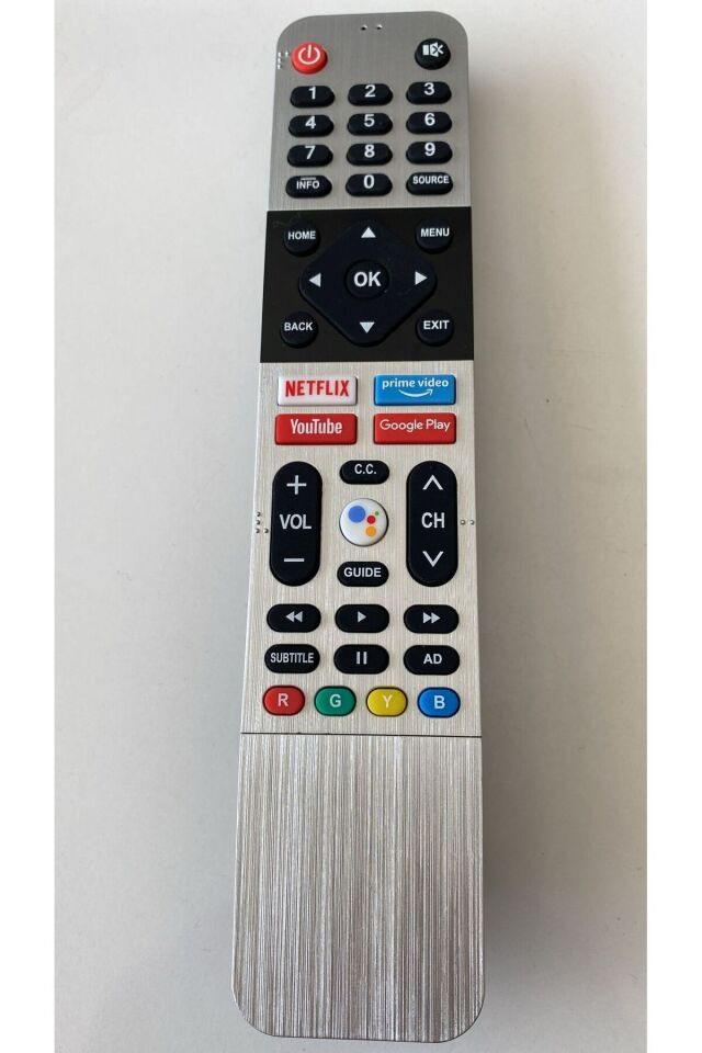 Beko - Grundıg Uyumlu Ses Komutlunetflıx-youtube-prıme Vıdeo-google Play Tuş Tv Kumanda Orj