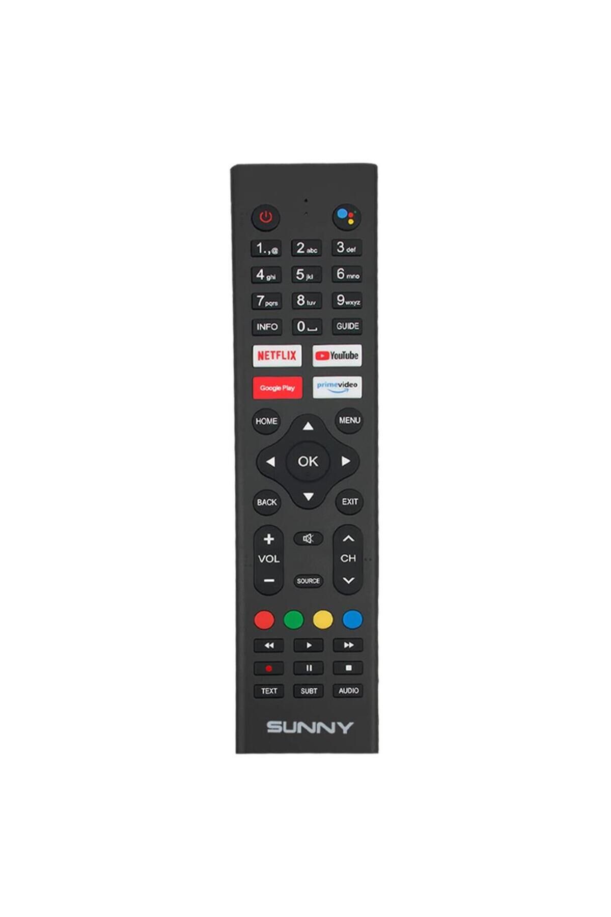 SUNNY SN43LEDH6886 Uyumlu TUŞLU SES KOMUTLU LCD LED TV Kumanda Orjinal