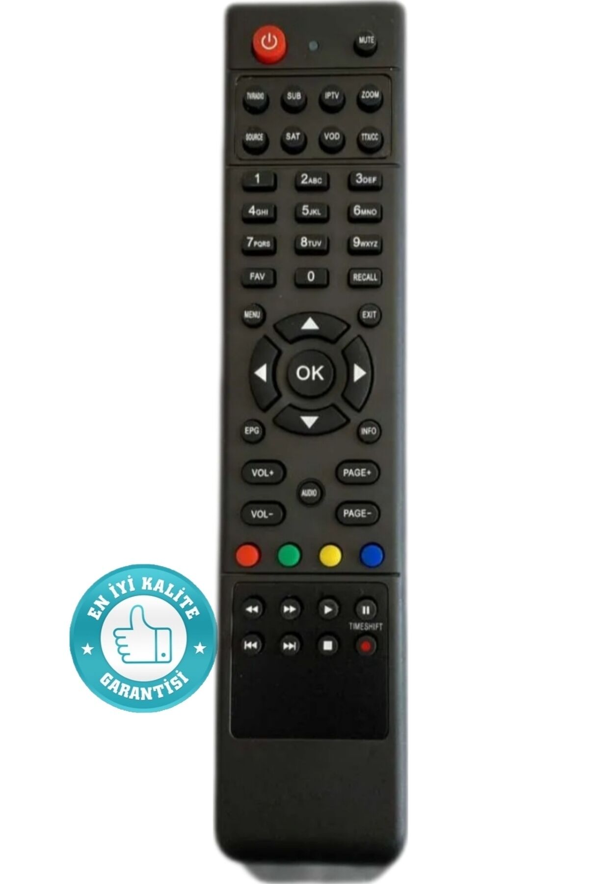 Hiremco Uydu Alıcı Kumandası Combo Arnix King Zapper Combo Zapper Hd Uydu Alıcısı Kumandası