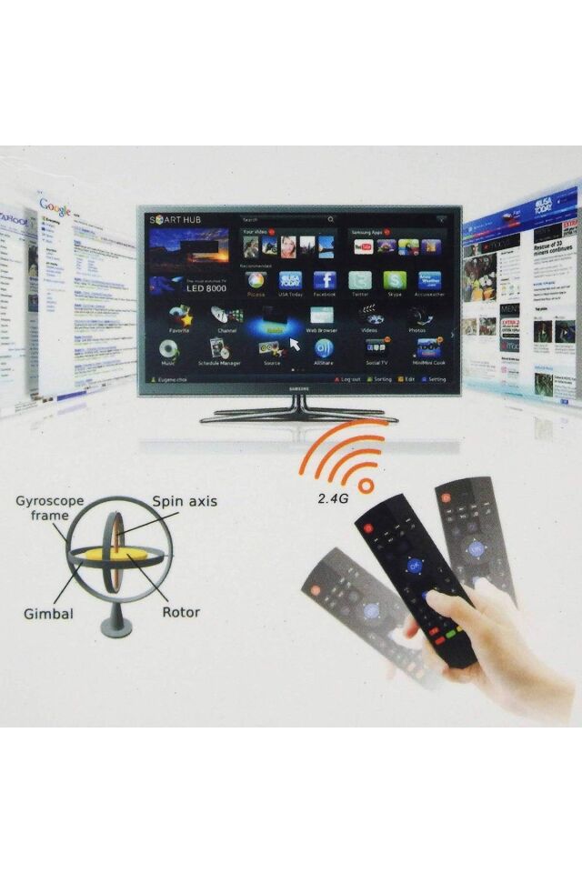 Avarson Spybox S9 4K Air Mouse Uydu Kumanda Klavyeli MR-12978 Özellikleri