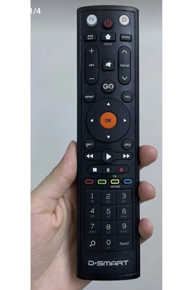 Blu Go Kumandası Uydu Ile Uyumlu Yeni Nesil Akıllı Tv Ve Uydu Kumandası Krgl3073 (ORJİNAL)