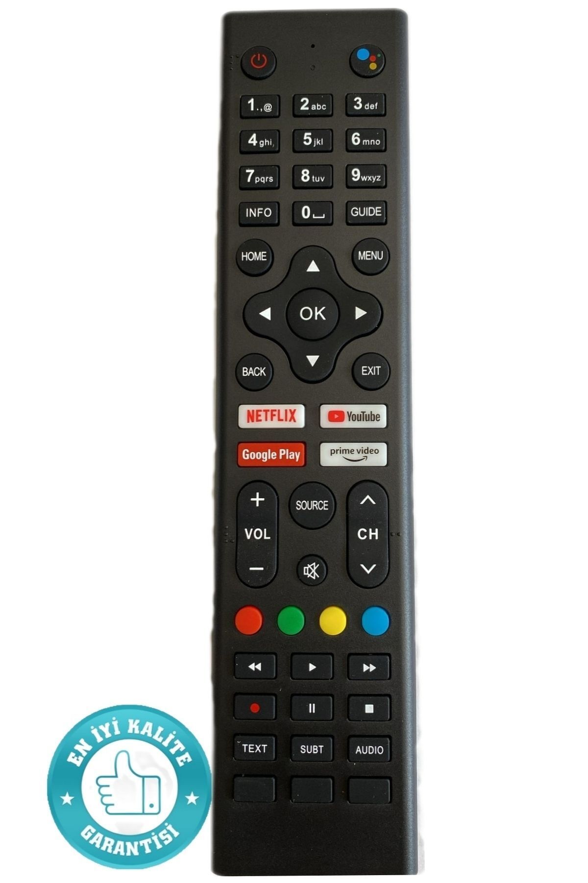 LCD NETFLIX-YOUTUBE-PRİME-GOOGLE KUMANDA KK0252
