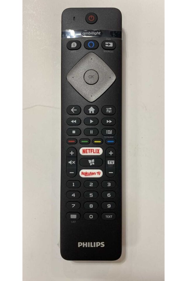 Ambilight Tuşlu Ses Komutlu 65pus7805/62 70pus8105/12 Tv Kumanda (ORJİNAL)