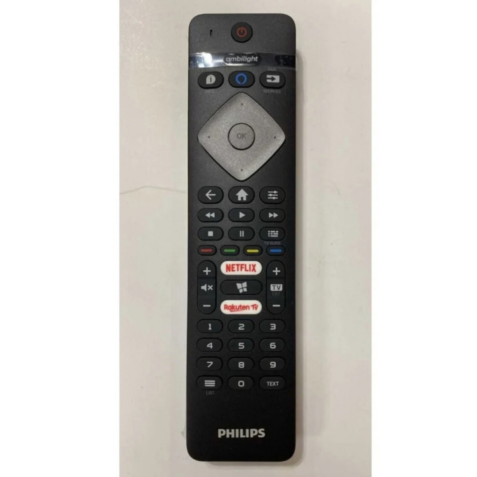 Philips TV Kumandası Ambilight Tuşlu Ses Komutlu 65pus7805/62 70pus8105/12 PUS7805 PUS7855 OLED754 Tv Kumanda ORJİNAL
