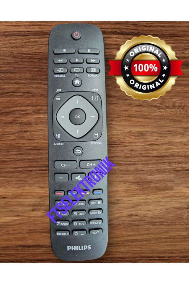 39PFL2608 26PFL4907 TV KUMANDA (ORJİNAL) Siyah