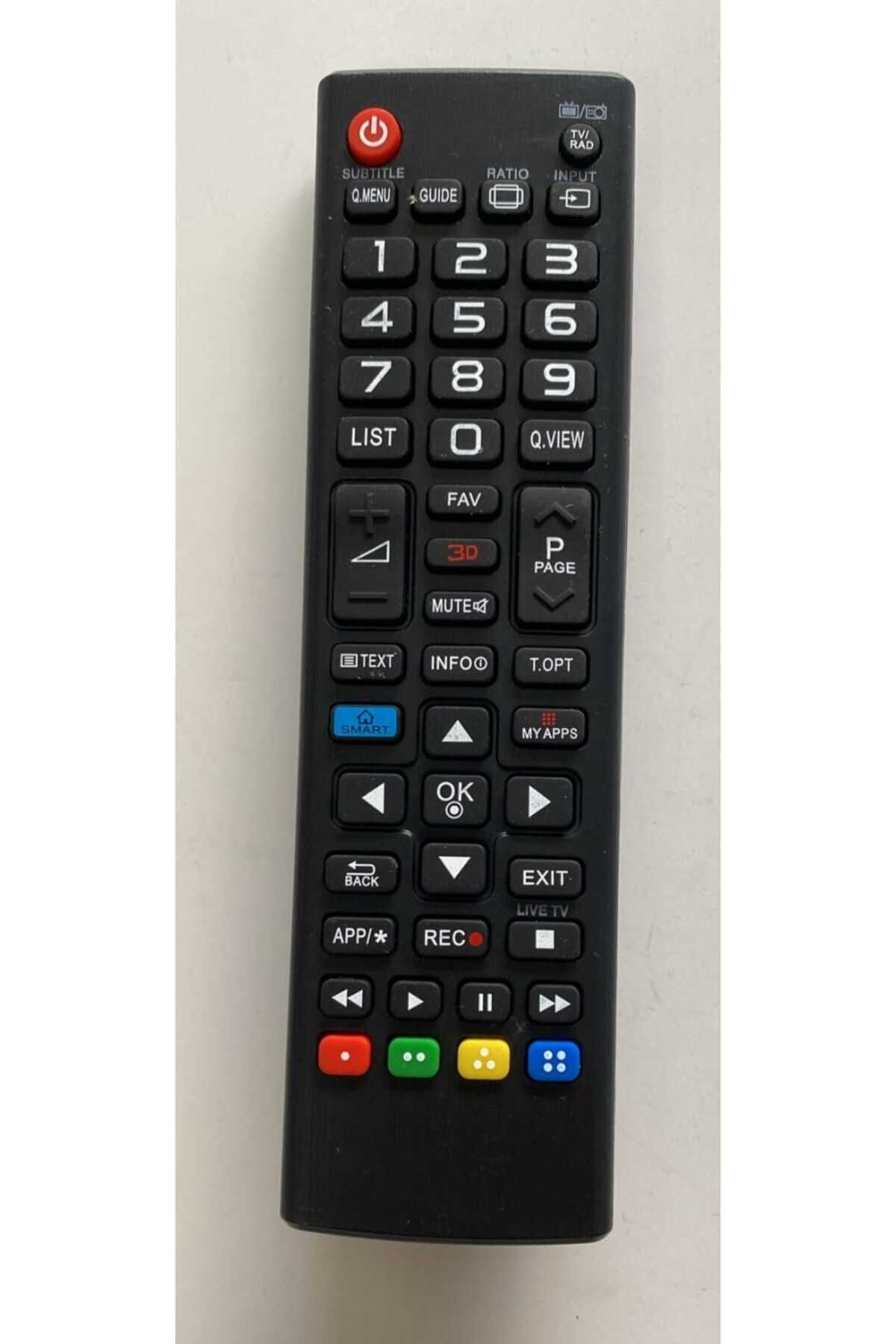Marka Lcd Televizyon Küçük Lcd Kumandası