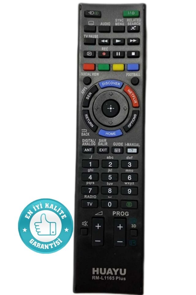Tv Kumanda Kdl-50w790b Kdl-60w850b Kdl-65w950b Kdl-70w830b Xbr-65x950b Xbr-70x850b Kumanda