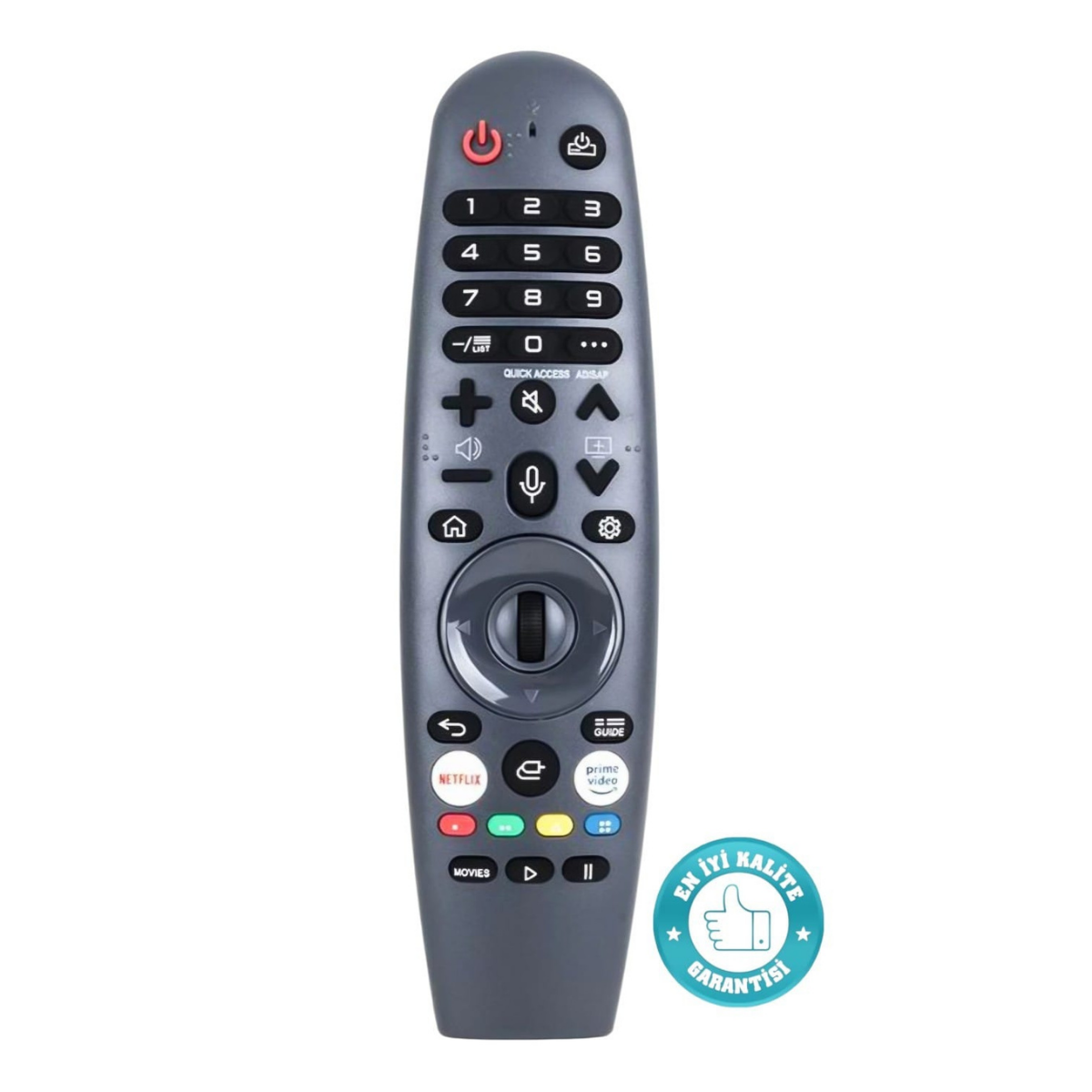 LG Onvo Sunny Skytech MR20GA AKB76036901 SES KOMUTSUZ 4K WebOS Smart TV Kumandası Netflix Prime Video Tuşlu