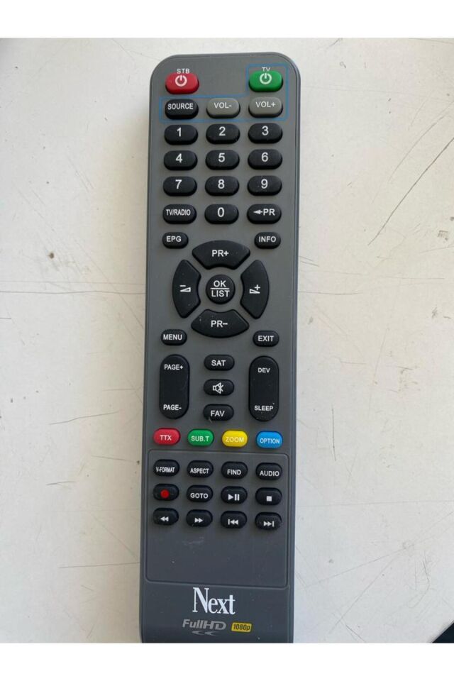 Next Minix Hd Tango Red Tango Blue Orjinall Kumanda Grı Kasa tangoredbluegri