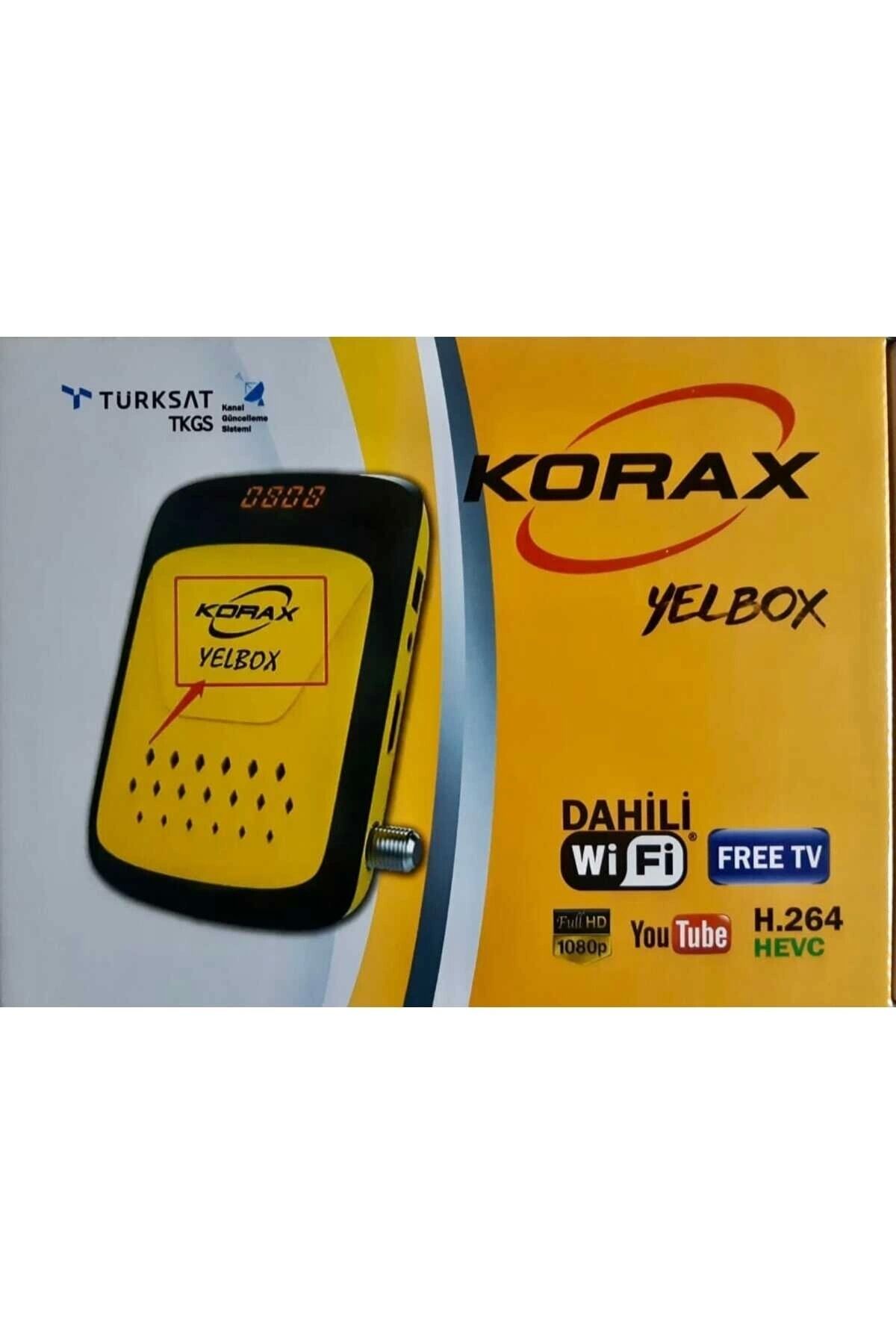 Yelbox Dahili Wi-Fi YOUTUBE Free Tv Özellikli Uydu Alıcı TV BOX