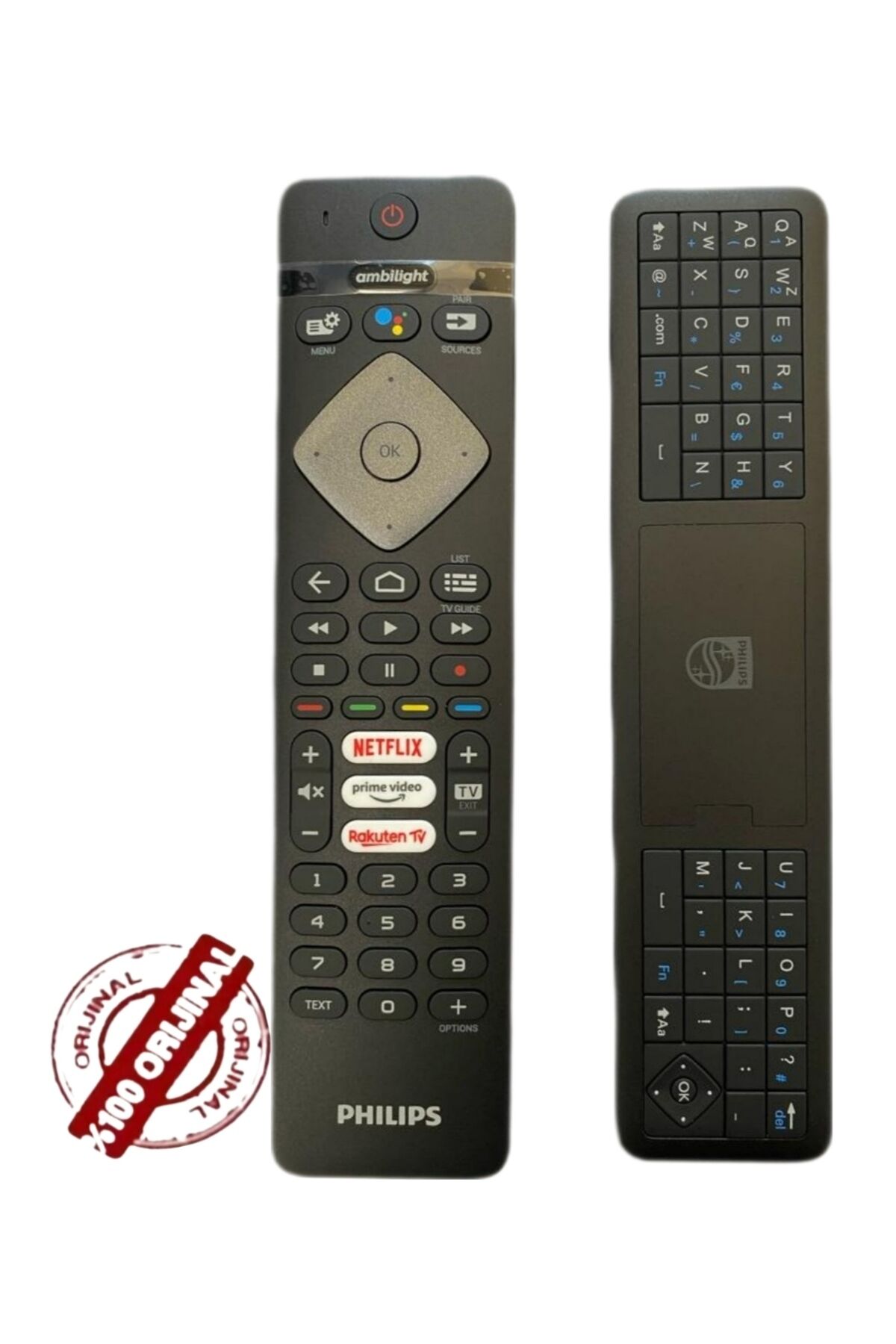 Tv Klavyeli Kumanda Sesli Komutlu Ykf463-b010 (ORJİNAL)