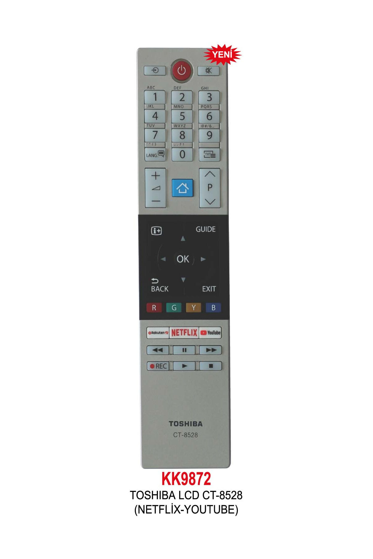 LCD CT-8528(NETFLİX-YOUTUBE) KUMANDA