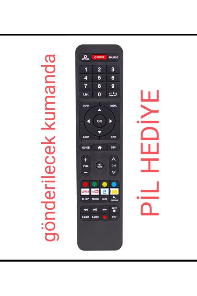 Televizyon Kumanda Android Kumandası