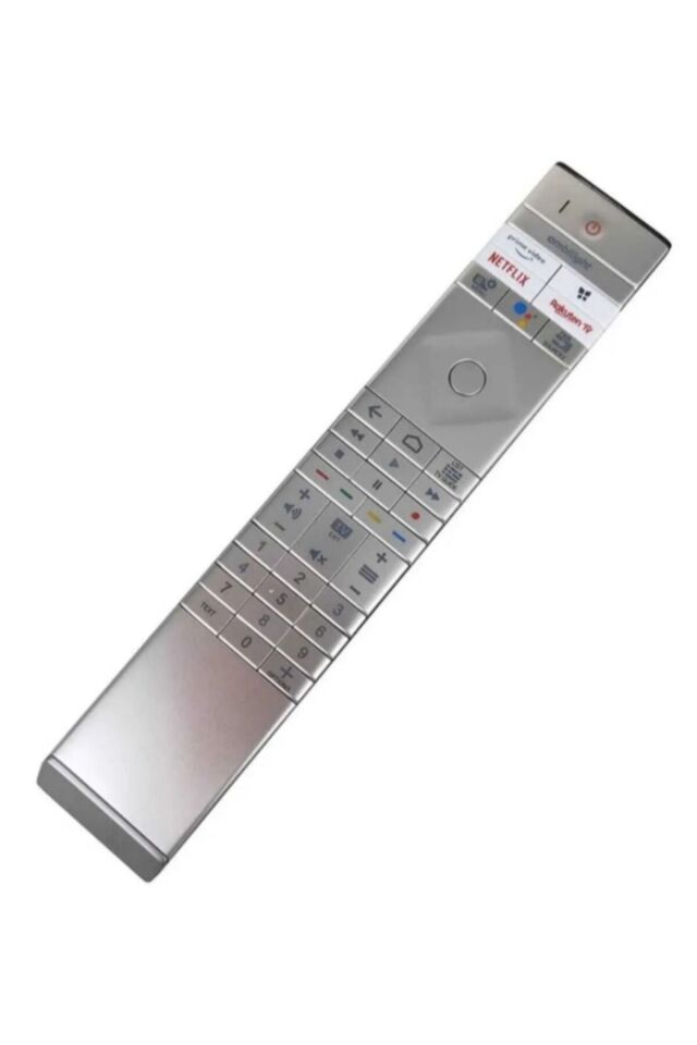 Philips Gri Deri Kaplamalı Işıklı Ses Komutlu OLED+ 9 OLED 8 Serisi MiniLED Uyumlu OLED936 OLED935 OLED907 OLED806 PUS9435 PML9506 ORJİNAL KUMANDA Görsel