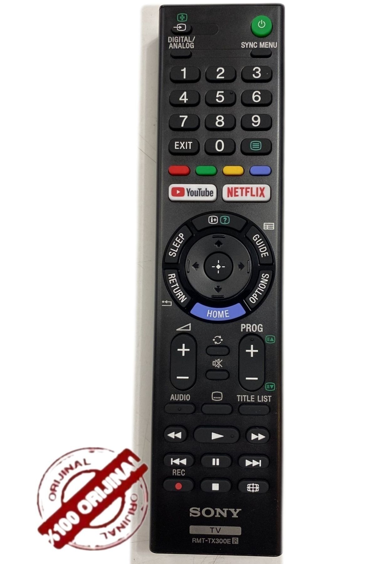 Rmt-tx300 E Orjinall Hd Tv Uzaktan kumanda (ORJİNAL)