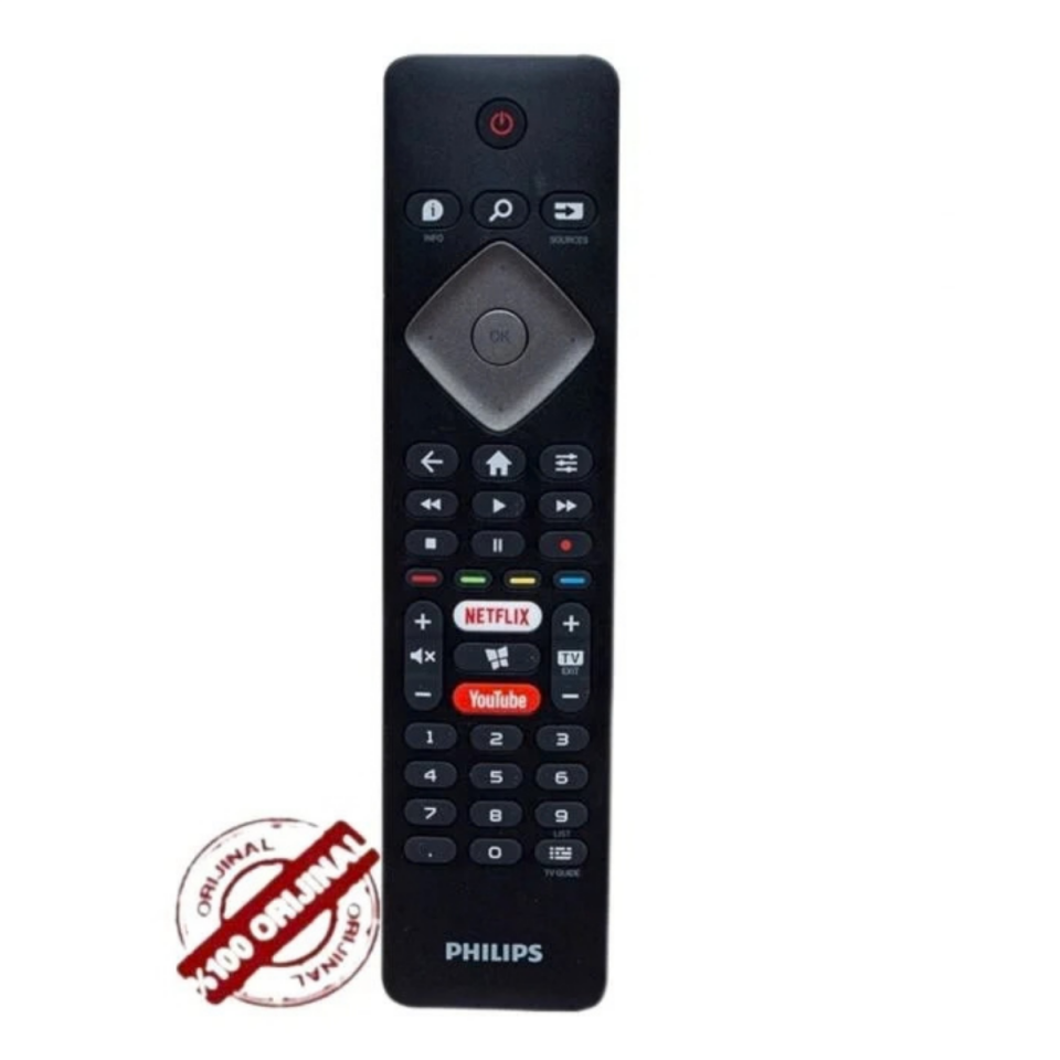 Philips Tv Kumandası Youtube Netflix Tv Kumandası  ORJİNAL
