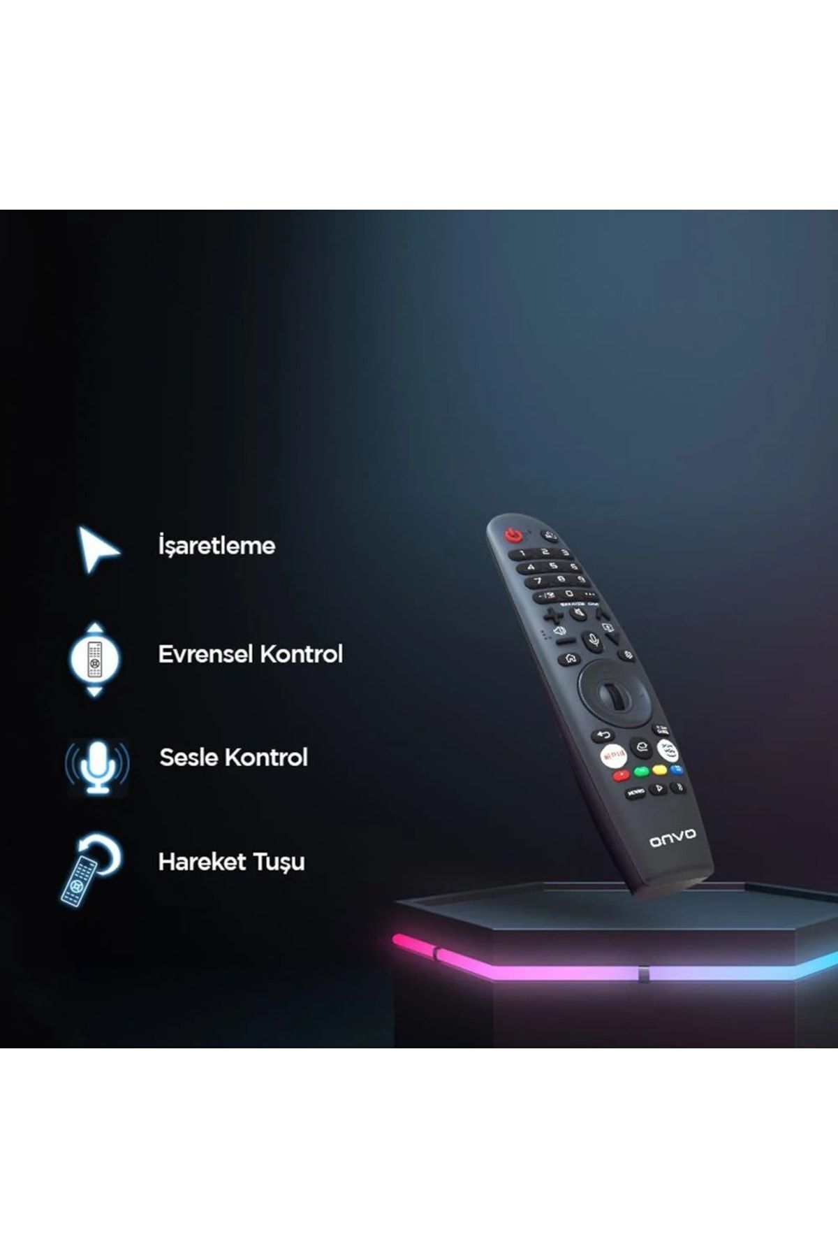 Android Tv Kumandası Ses Komutlu Sihirli Uyumlu
