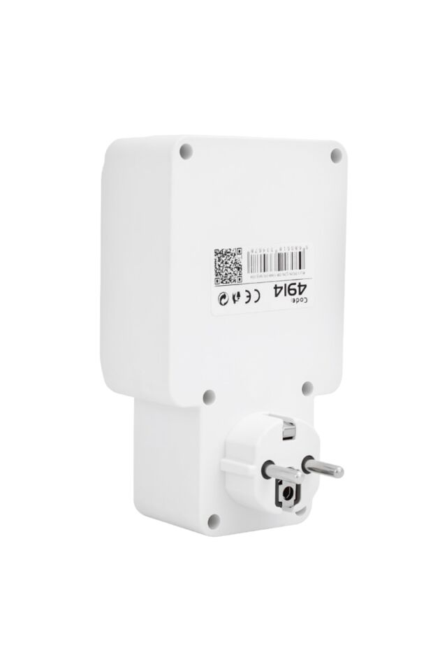 Powermaster Pm-4914 220 Volt 16 Amper Tekli Akım Korumalı Sigortalı Priz