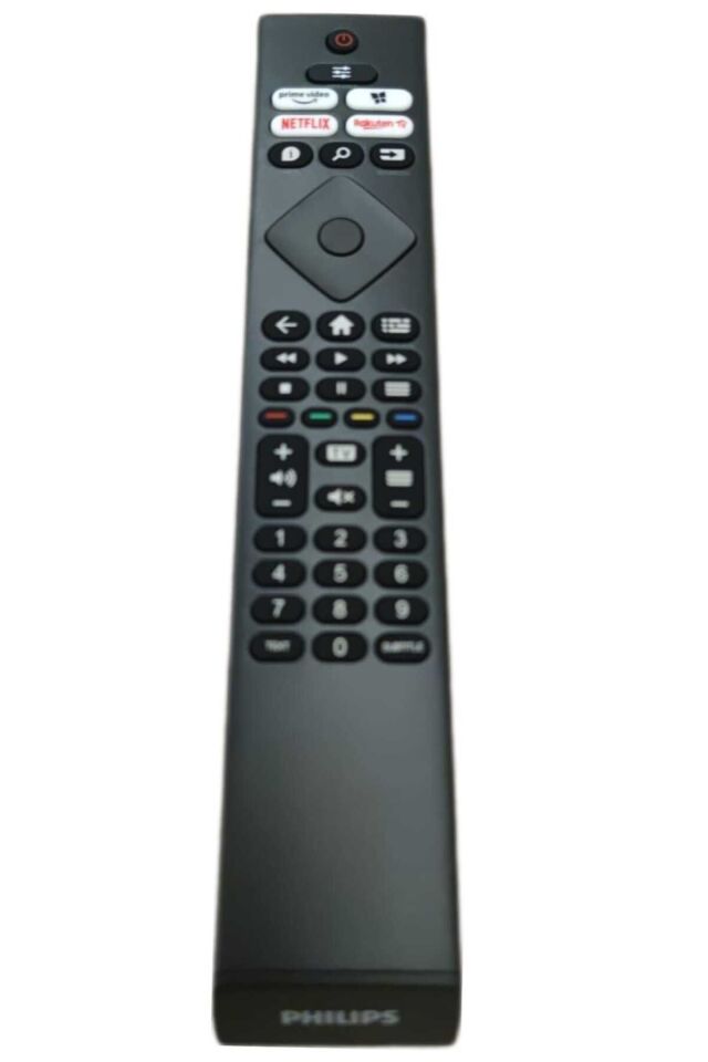 Philips PUS 7607 7906 7556 8506 Serisi Uyumlu TV Kumandası ORJİNAL Si̇yah