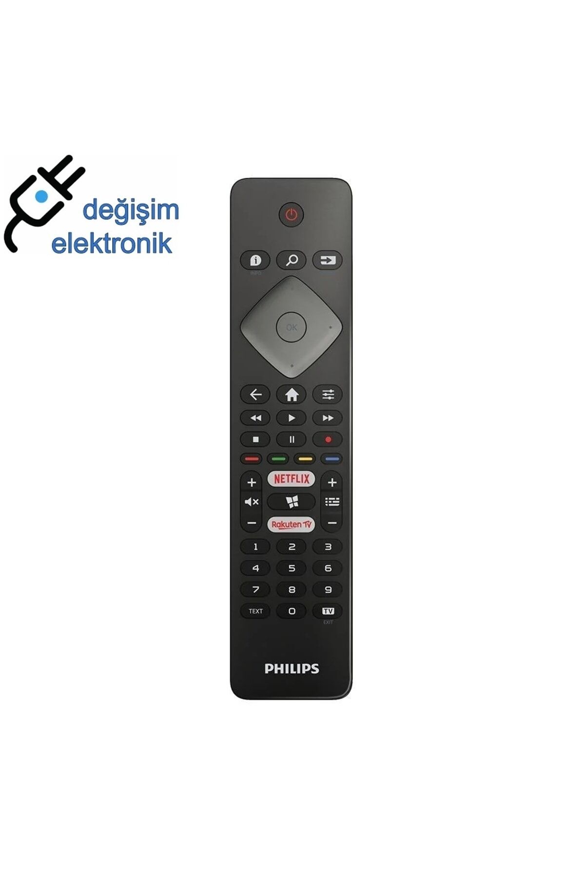 Philips 65pus6504 Android Smart Led Orjinal Tv Kumandası