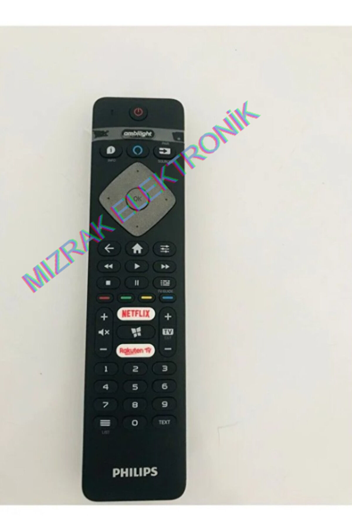 SES KOMUTLU Yeni Seri Ambilight Tuşlu Alexa Sesli Komutlu Kumanda