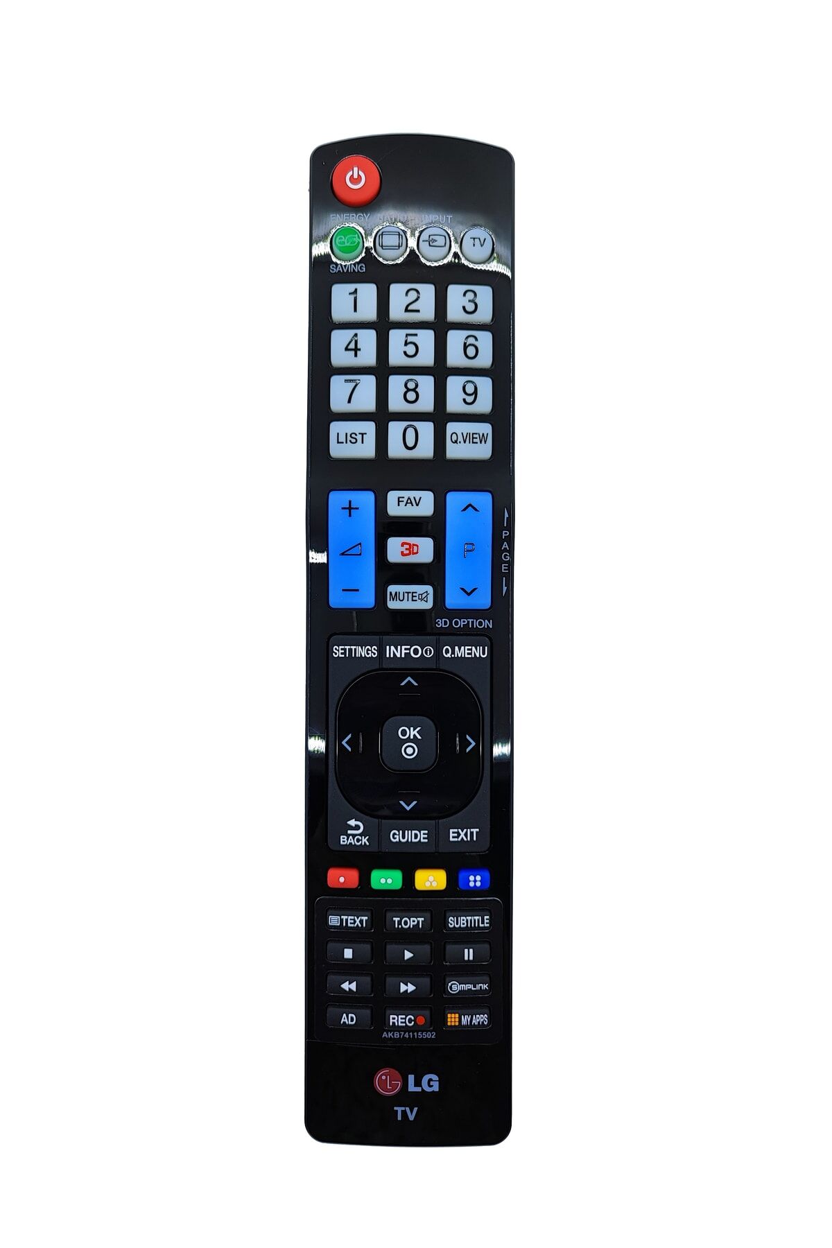Akb74115502 55lm6200 47lm7600 60lb6500 Lcd Led Tv Kumandası (orjinal Ürün)
