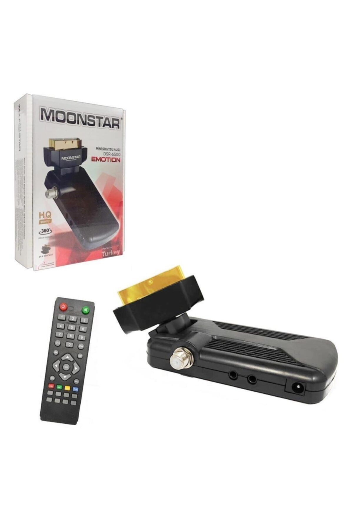 Dsr-6500 Emotion Mini Scart Uydu Alıcısı Tkgs Destekli