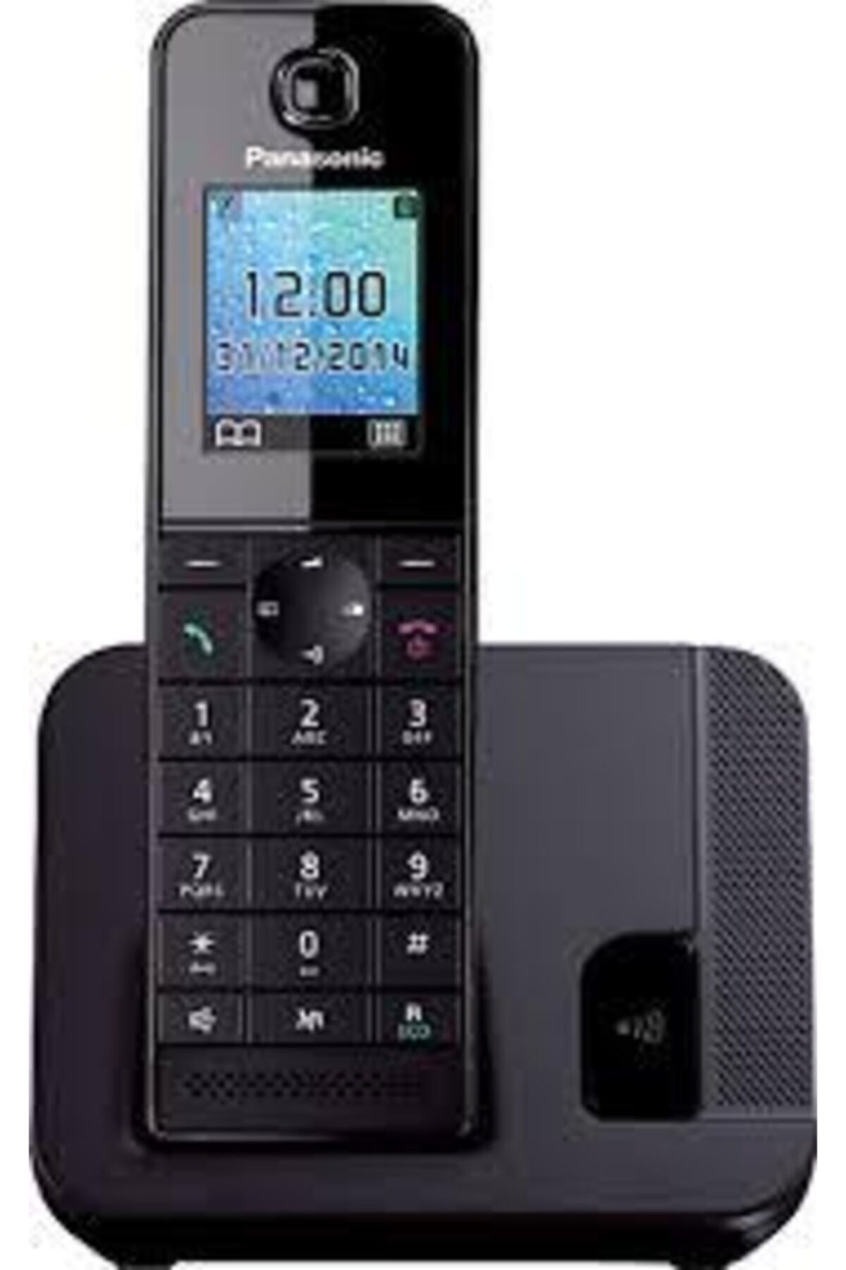 Kx-tgh210 Siyah Telsiz Dect Telefon