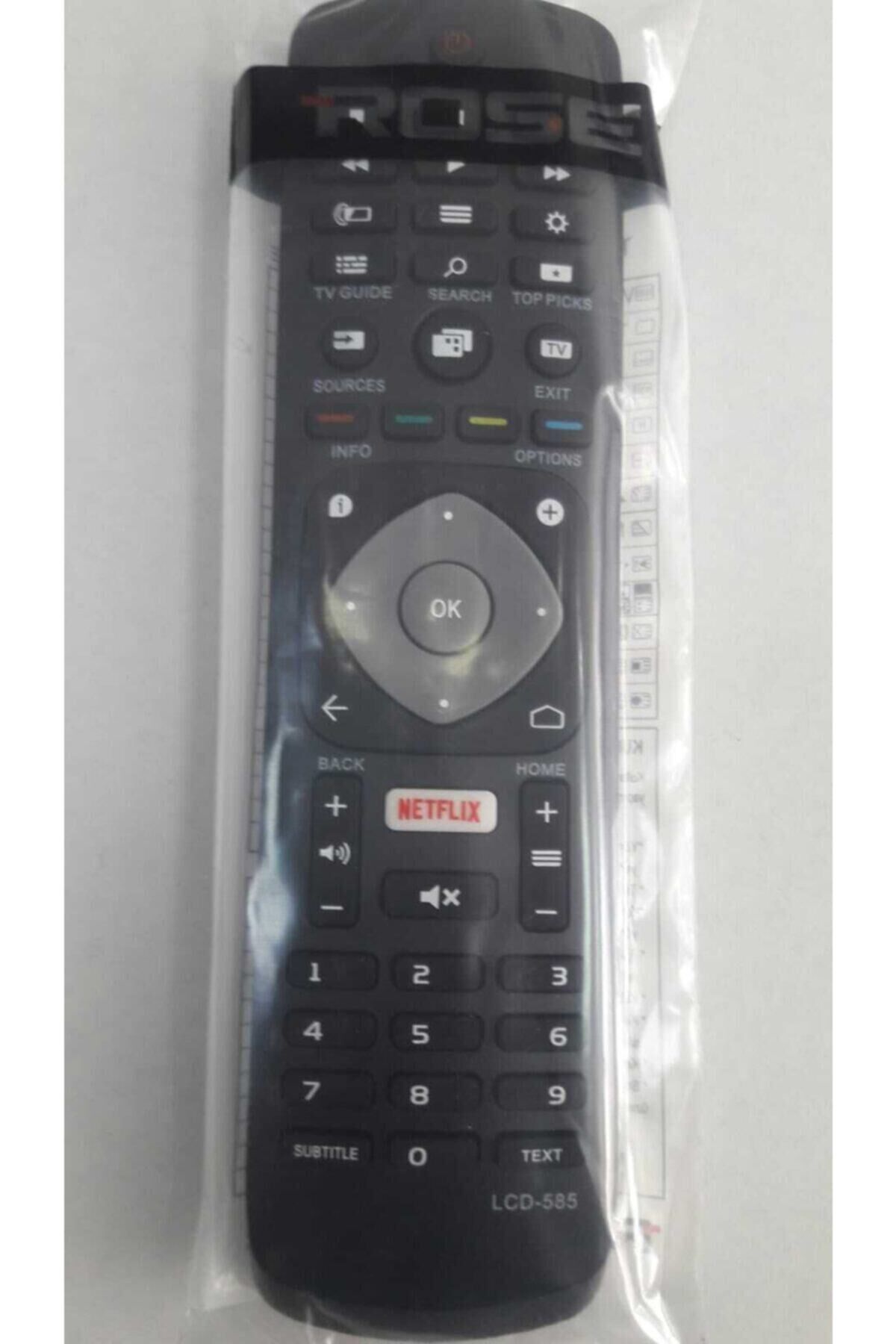 Philips Lcd Led Tv Kumanda Netflix Tuşlu Smart Tv