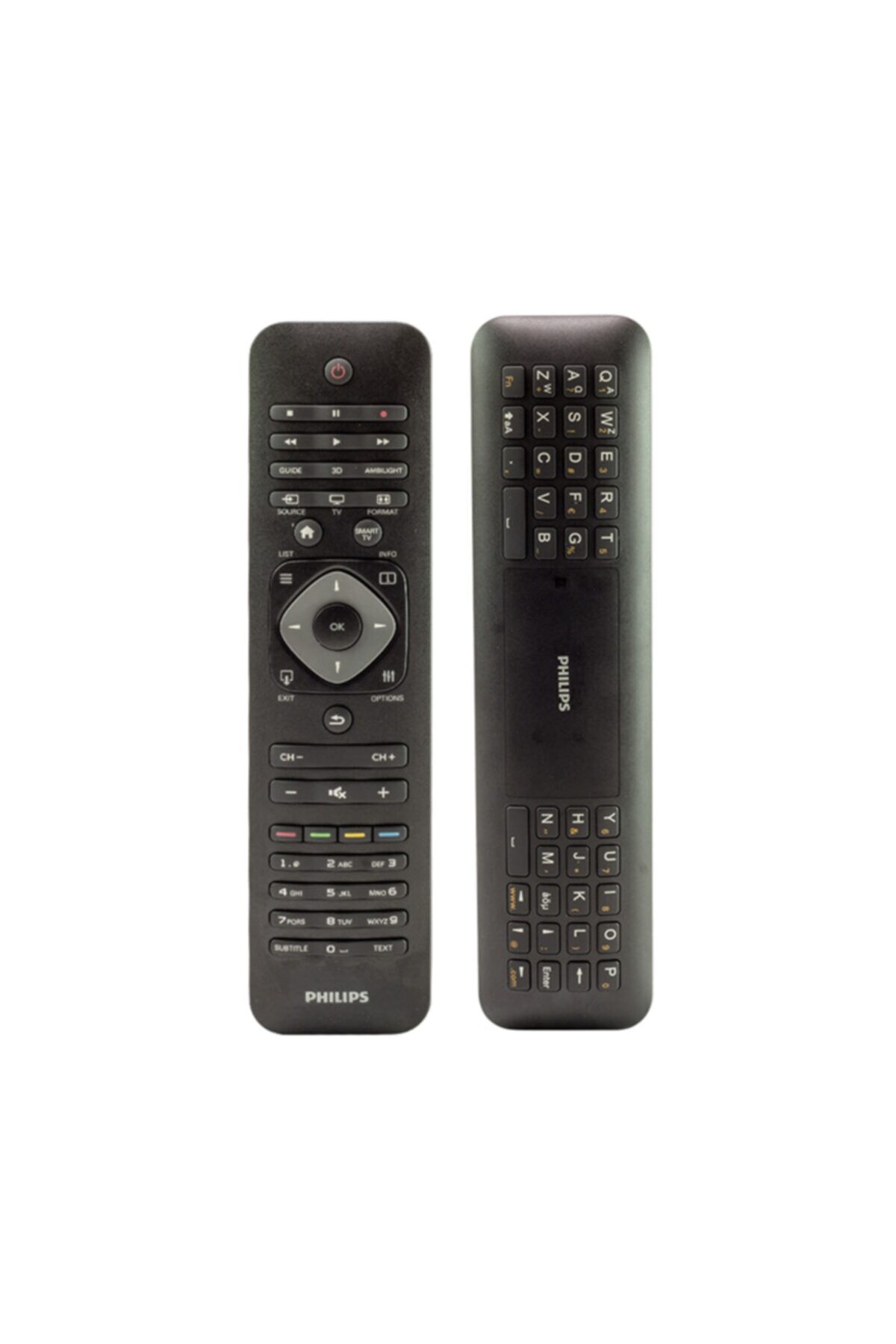 Kl Phılıps Tvrc51312/12 Ykf315-z01 Klavyeli Kumanda Orjinal Siyah