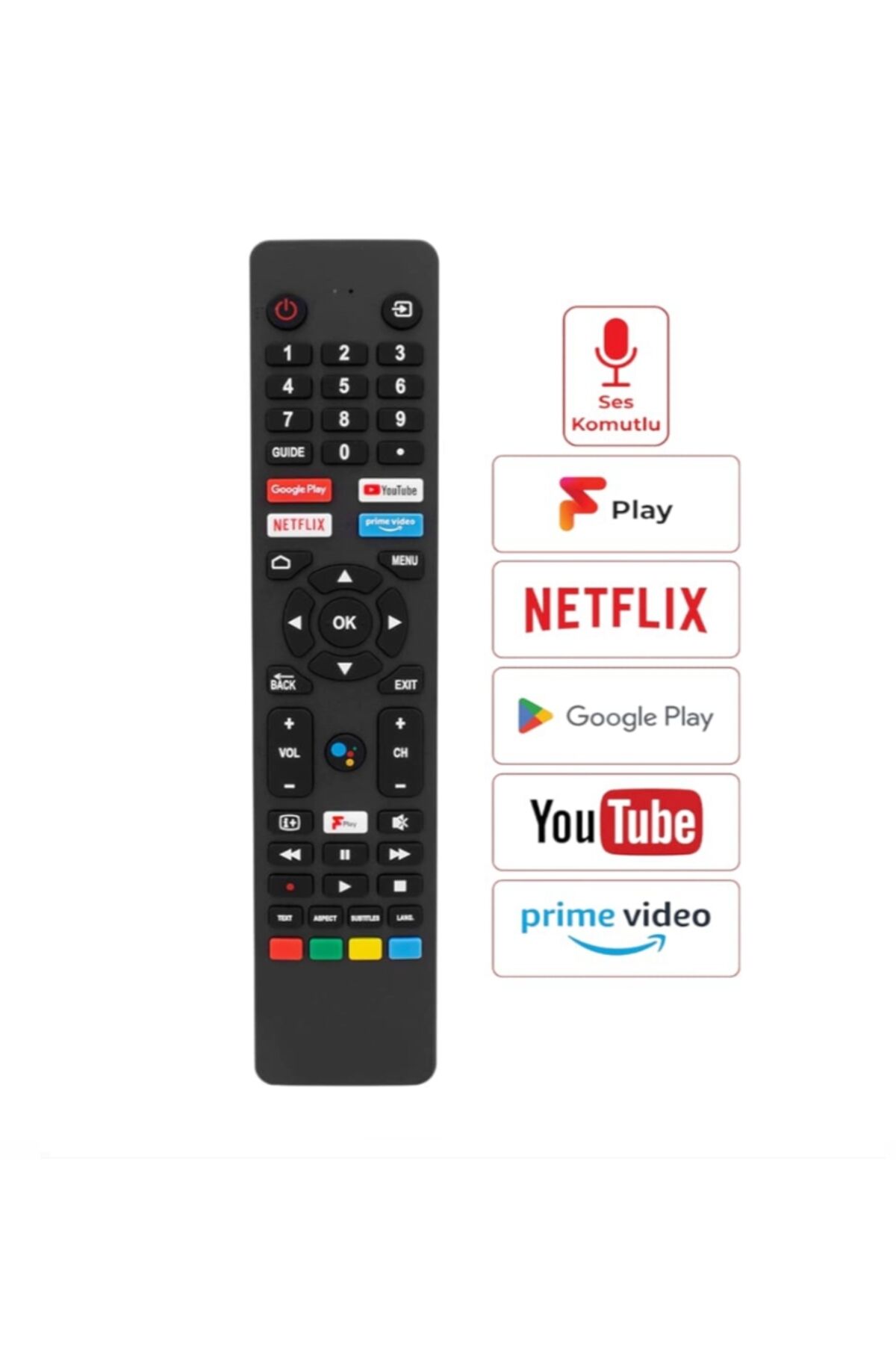 RM-C3250 Ses Komutlu Tv Kumandası