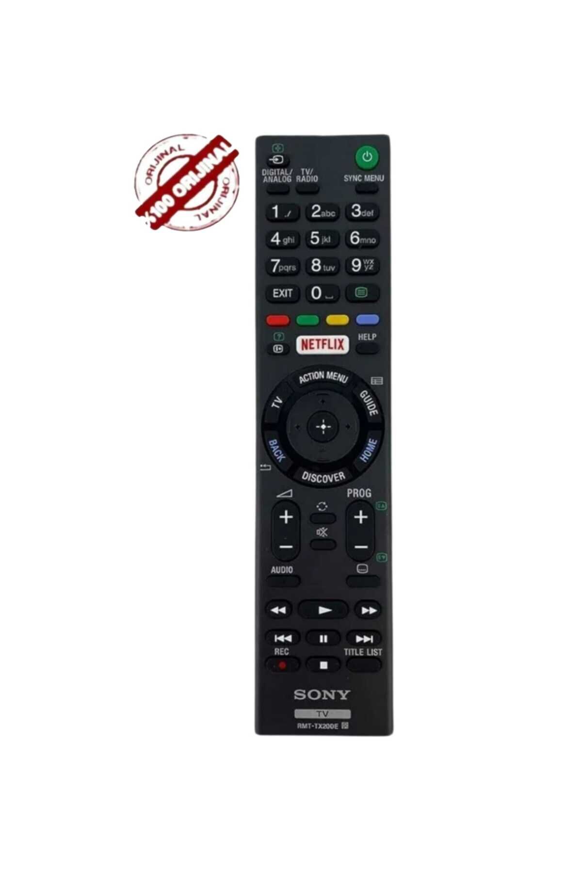 RMT-TX200E ORJİNAL TV KUMANDASI