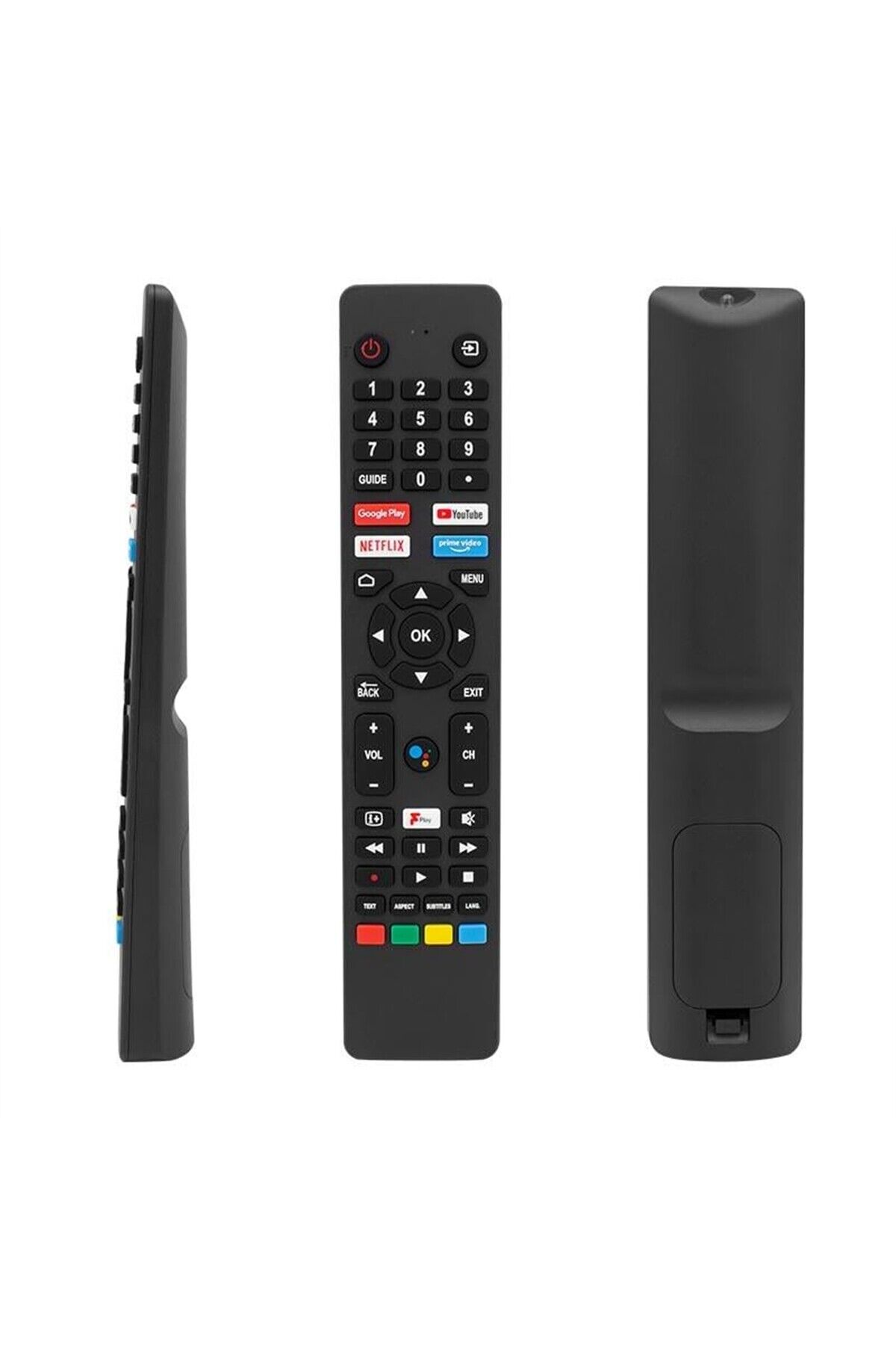 Jvc RM-C3250 Netflıx-Prıme Vıdeo-Google Play-Youtube Tuşlu Lcd-Led Tv Kumandası