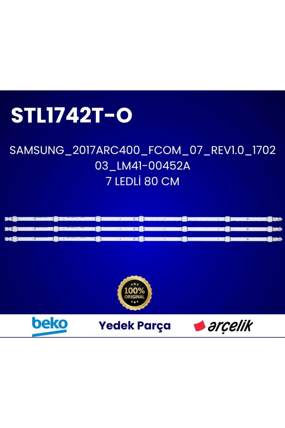 SAMSUNG_2017ARC400_FCOM_07_REV1.0_170203_LM41-00452A LED BAR ARÇELİK, BEKO,ALTUS,GRUNDIG  (ORJİNAL)