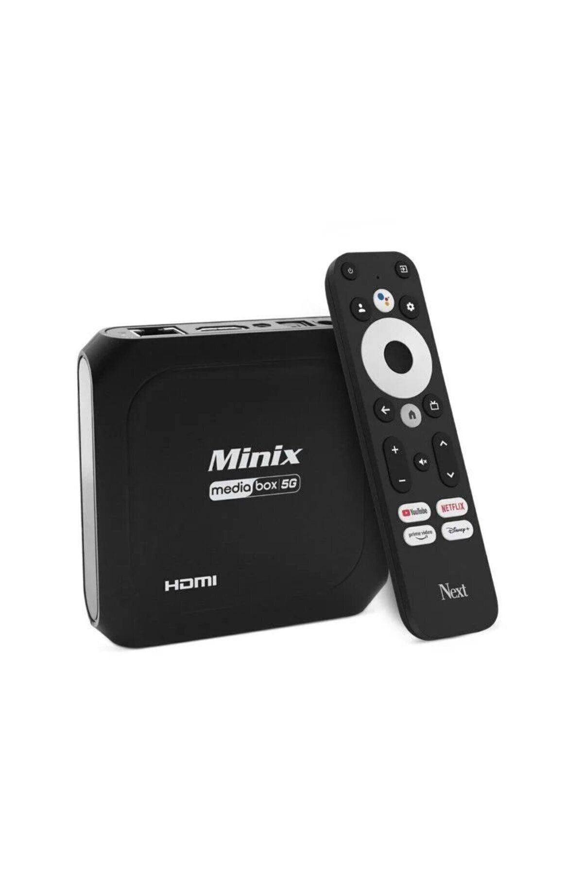 Minix Mediabox 5G Android TV Box - 2GB RAM, 32GB Hafıza