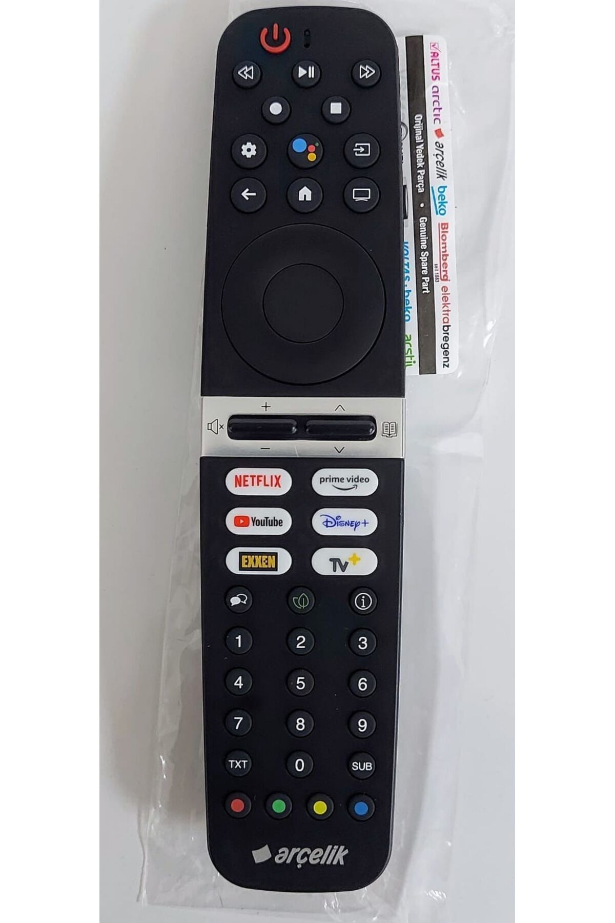 Orijinal Televizyon Kumandası VS4187R-5