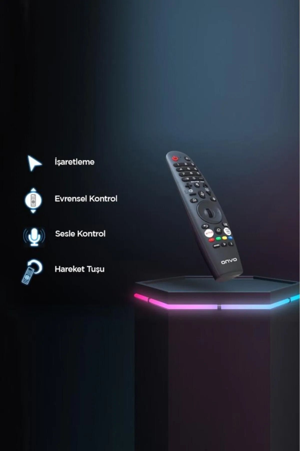 Tv Akıllı Ses Kontrollü Orjnal Uzaktan Kumanda