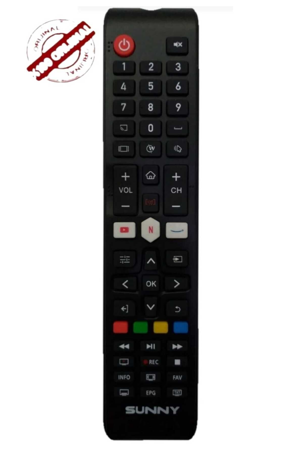 Tuşlu Lcd Tv Uyumlu Kumandası