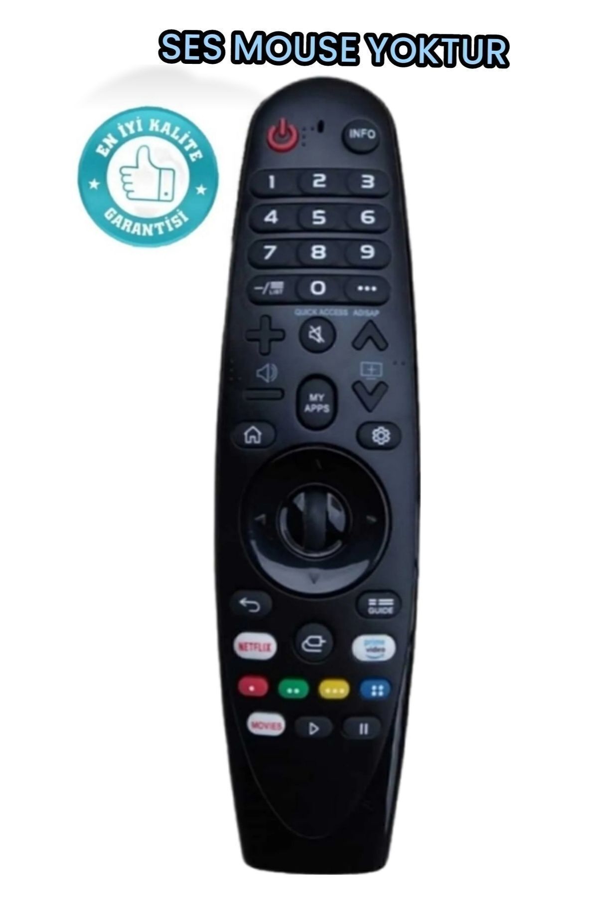 An-mr18ba W8, E8, C8, B8, Uk7700, Uk6570,sk9500, Sk9000, Sk8070 Model Lg -ses Mouse Özelliği Yoktur-