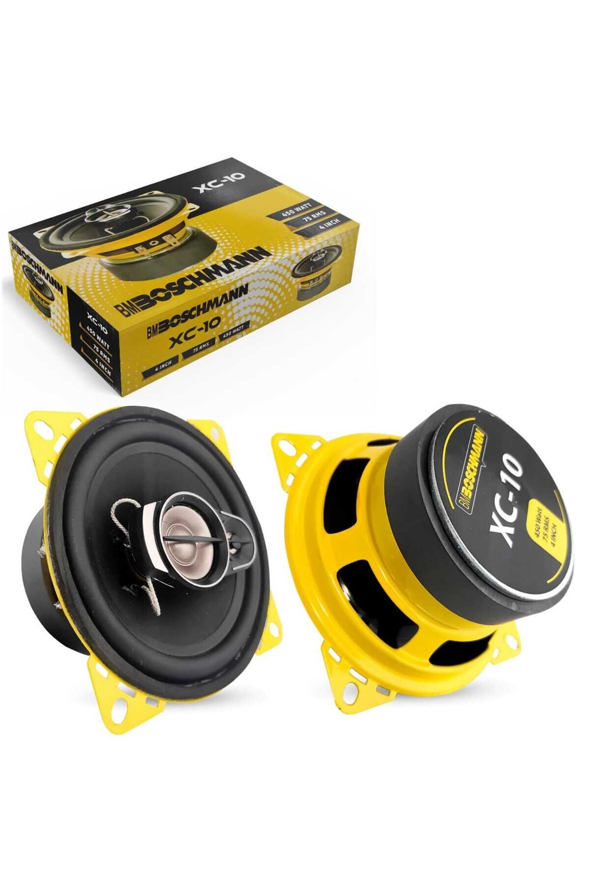 OTO HOPARLÖR 10CM 450W TWEETERLİ 2 ADET BOSCHMANN XC-10 Kategori Koaksiyel Ho