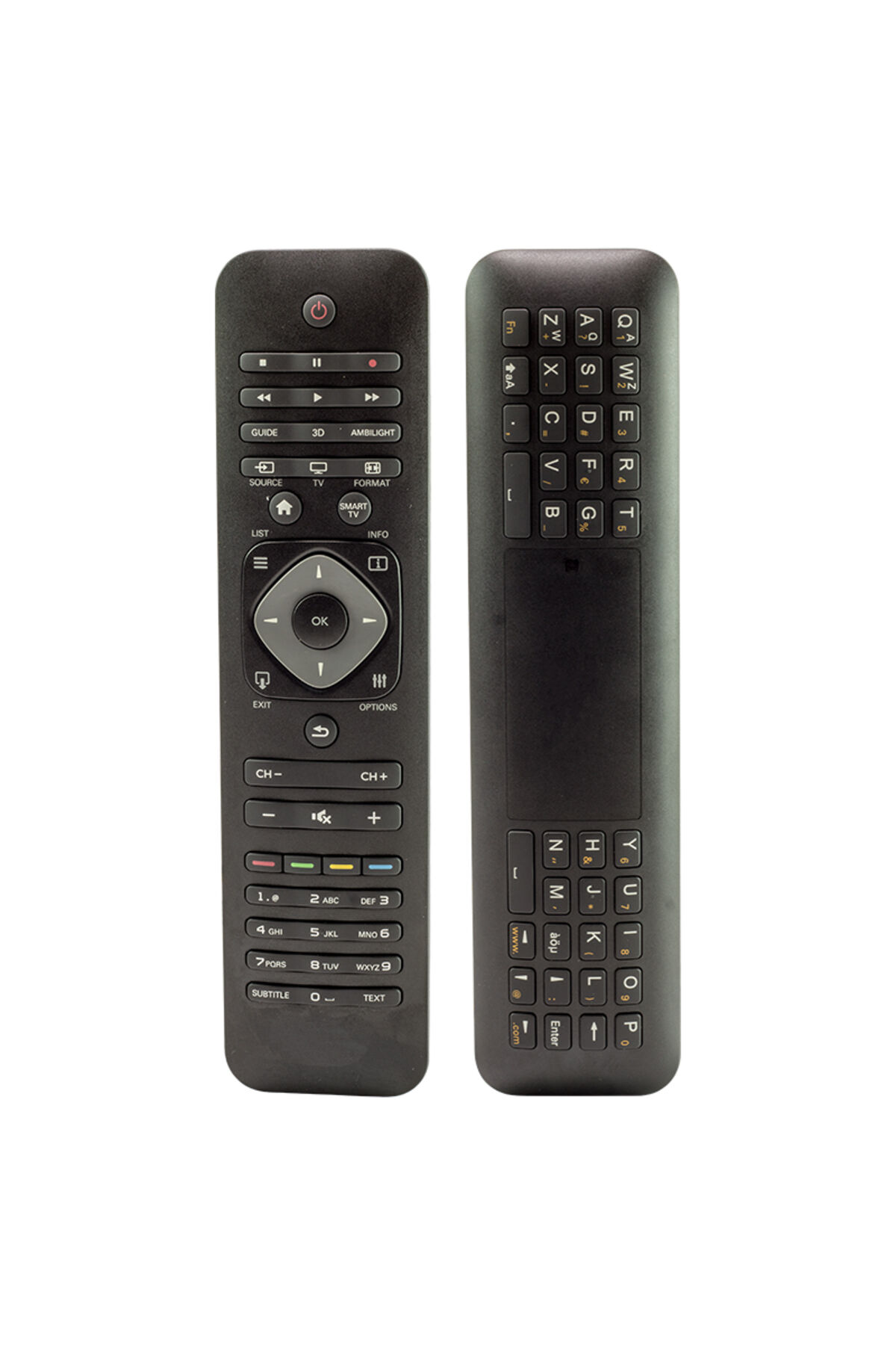 KL PHILIPS TVRC51312/12 YKF315-Z01 SİYAH KLAVYELİ KUMANDA