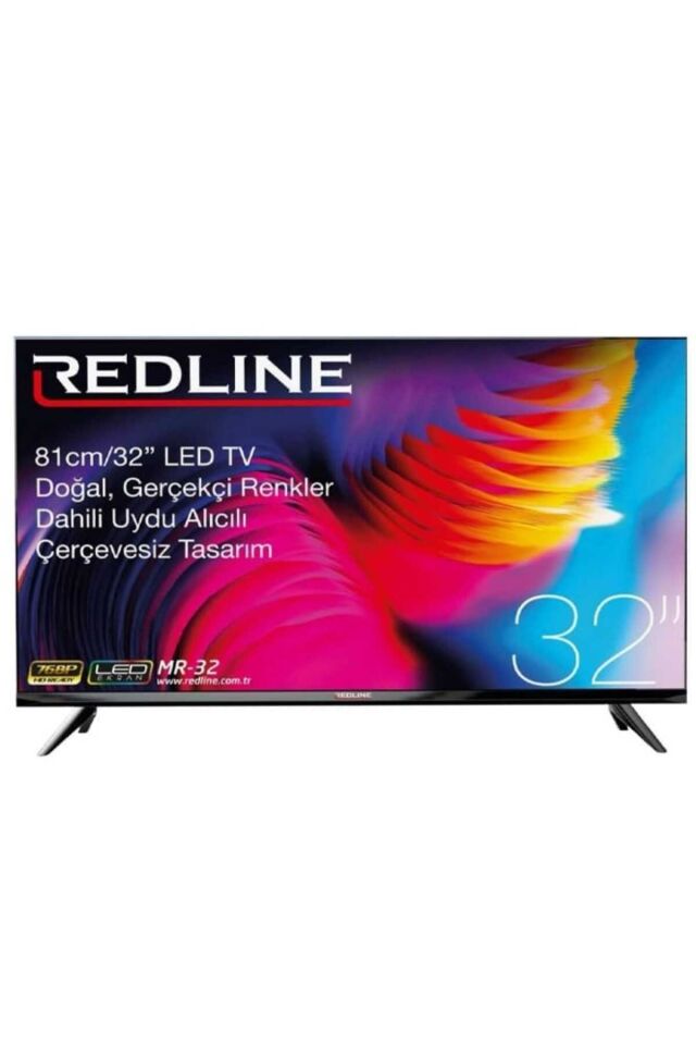 MR-32 81 Ekran Uydu Alıcılı HD LED TV Çerçevesiz