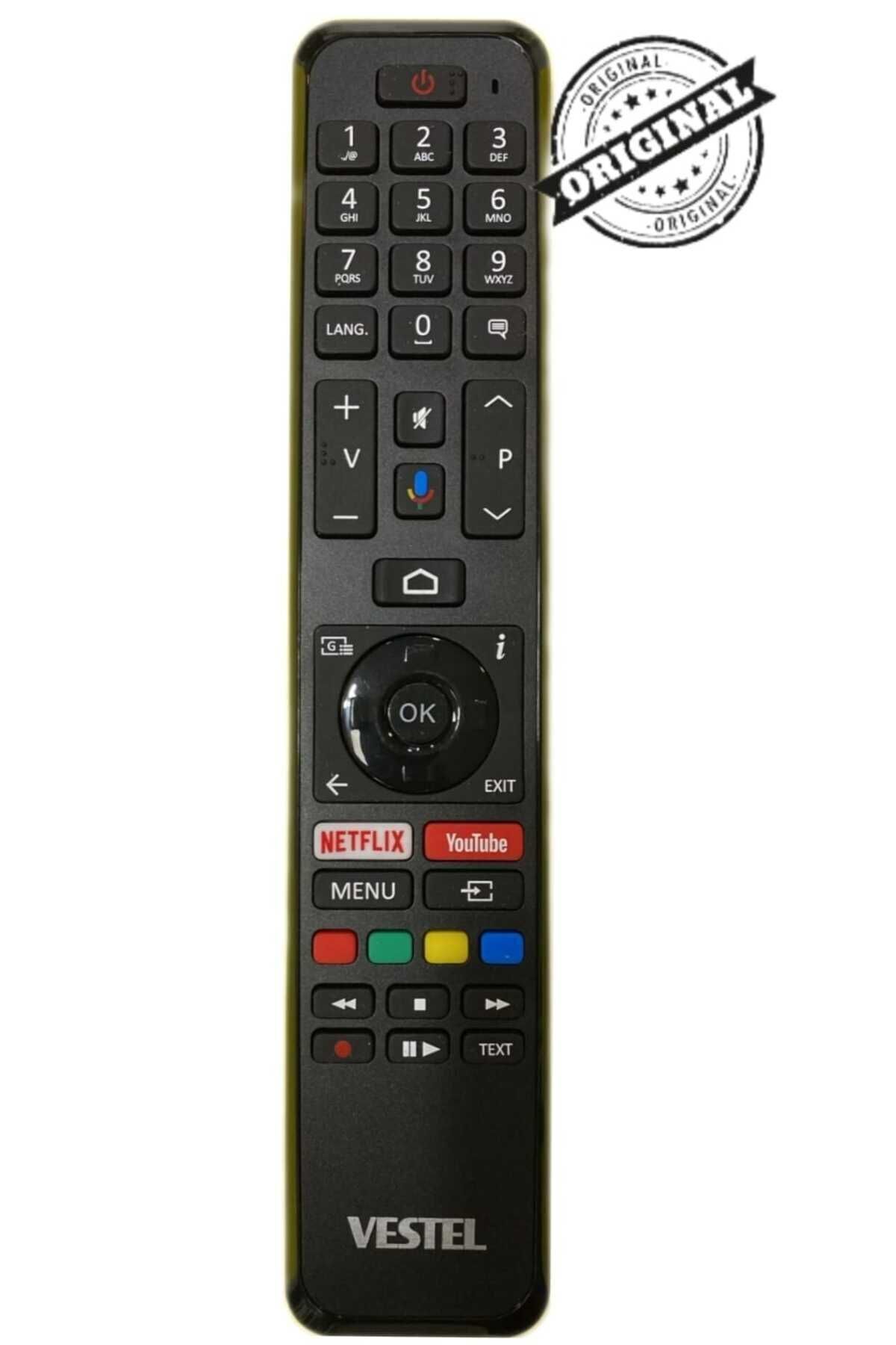 Toshiba Android Smart Led Tv Kumanda Mikrofonlu Ses Komutlu Kumanda (ORJINAL)