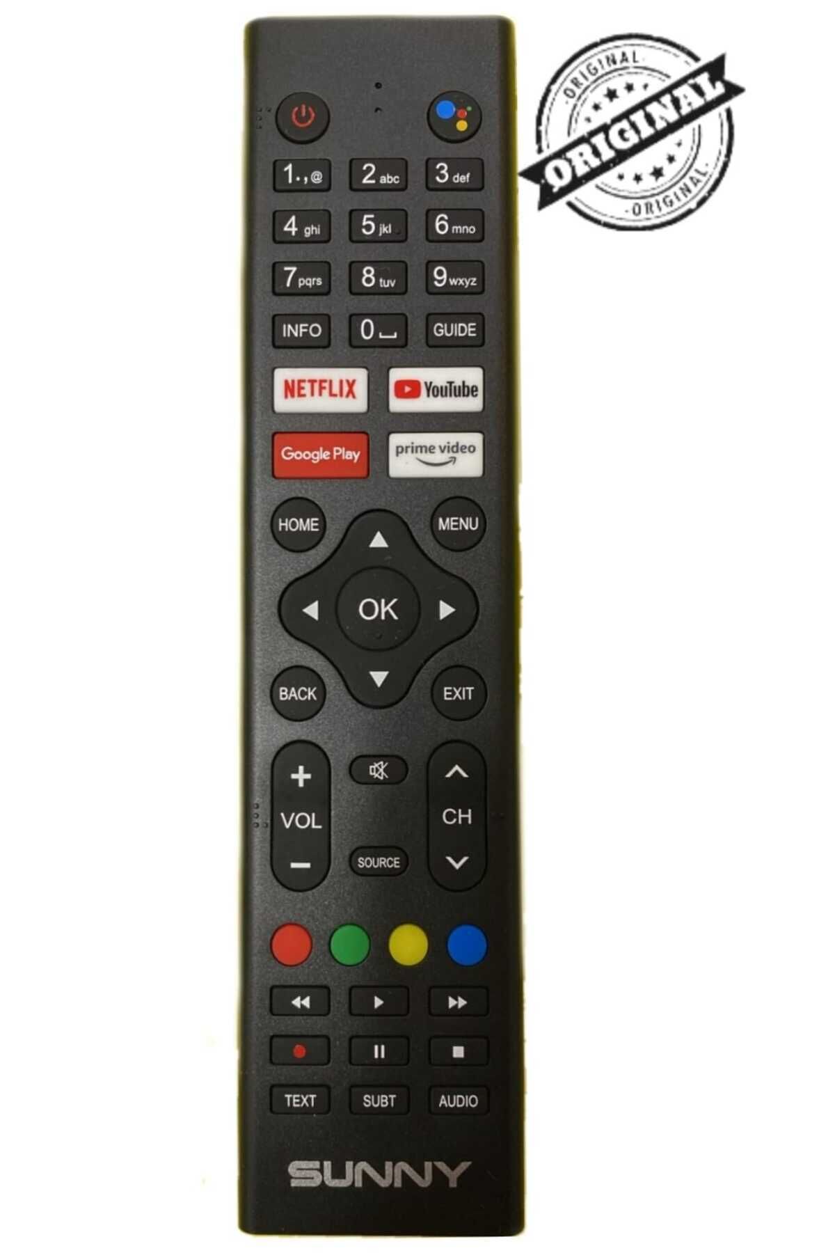 Android Smart Led Tv Mikrofonlu Ses Komutlu Tv Kumanda (ORJINAL)