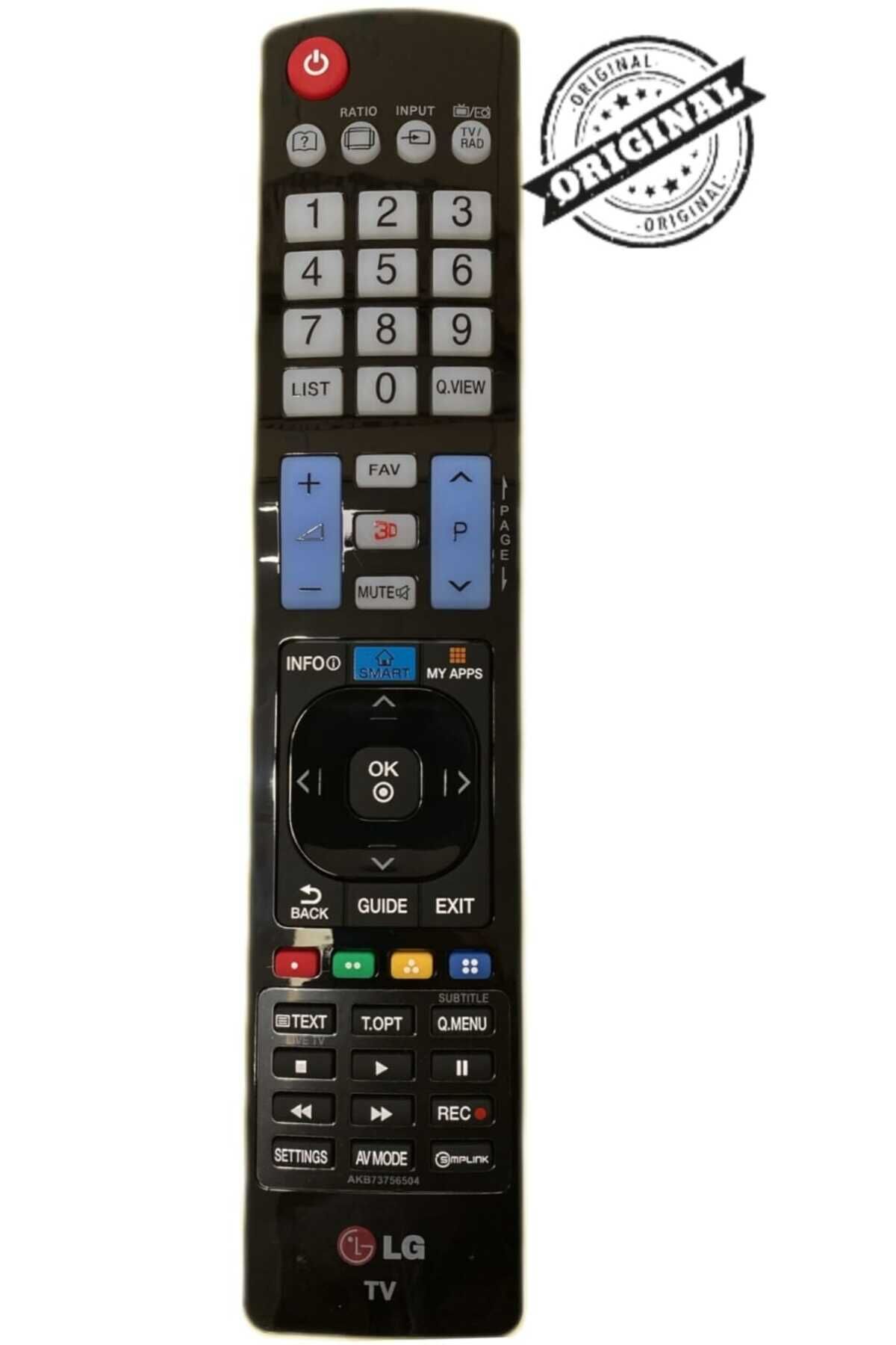 55lm6200 47lm660s (TÜM MODELLERE UYUMLUDUR) Smart Tv Kumandası (ORJINAL)