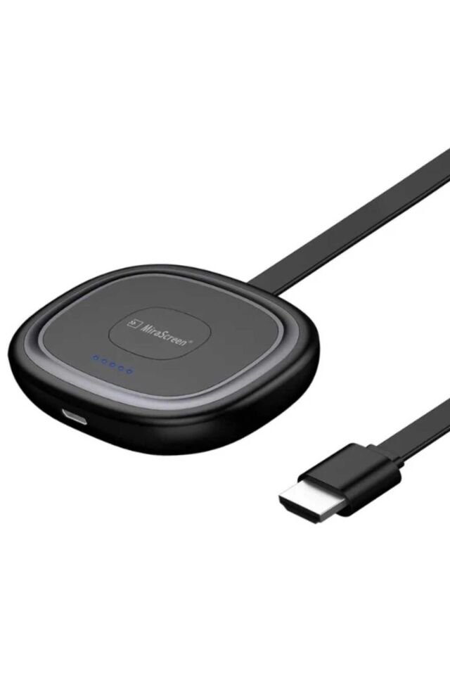 Mira Screen Mirascreen G20 Wireless DONGL 4K UHD Görüntü Aktarıcı 2.4g Telefonu Televizyona Yansıtma