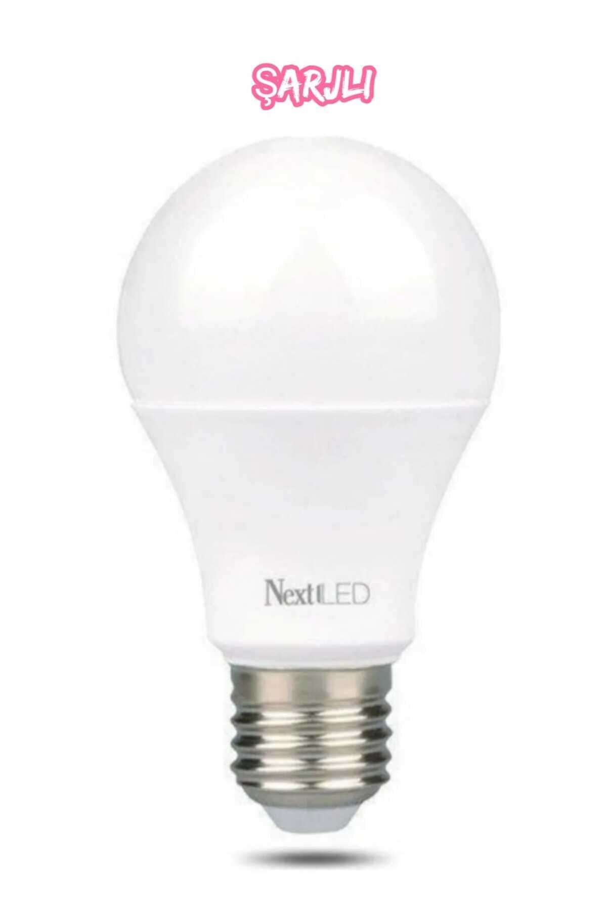 Led E27 9w Şarjlı Led Ampul Beyaz 9wb-e27 (5 Lİ PAKET)