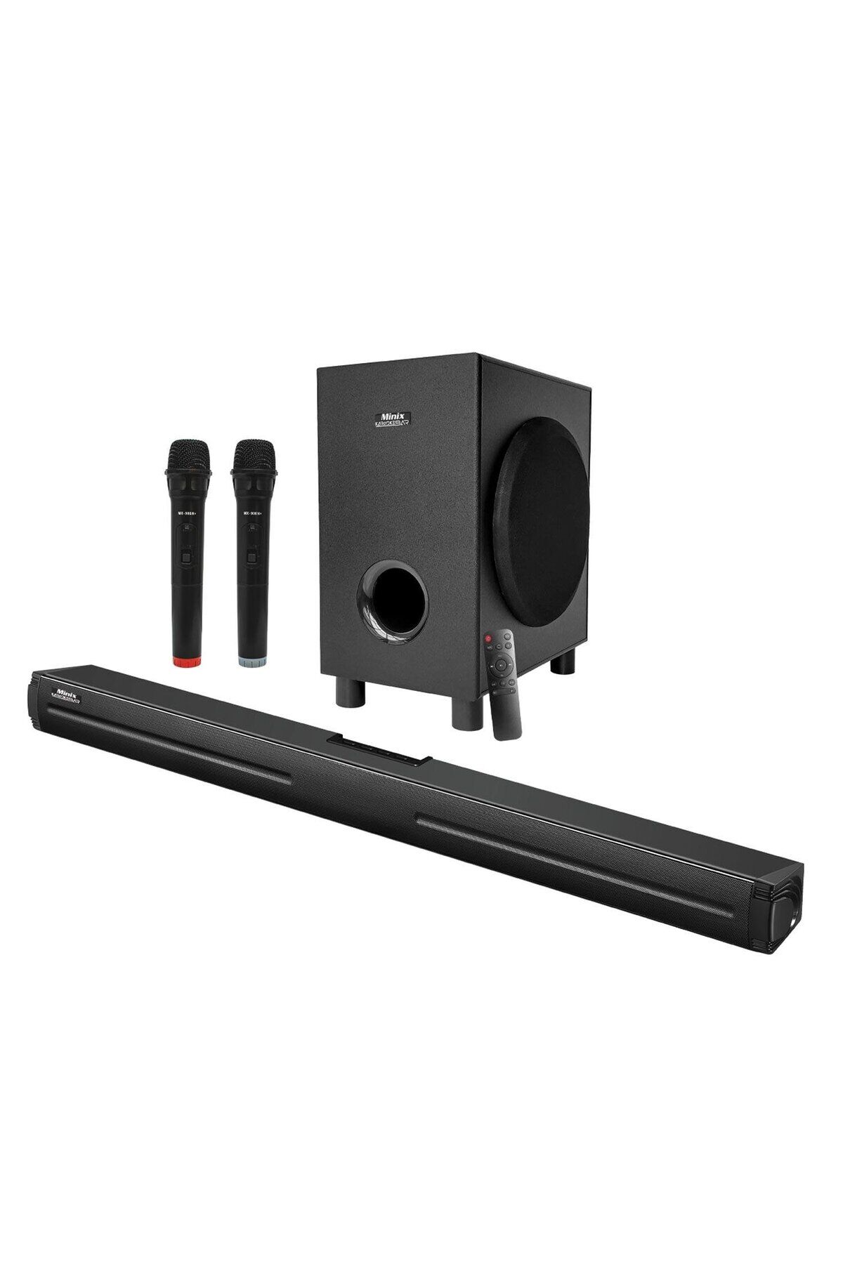 Ses Sistemi 2.1 Bt/usb/sd/hdmı/aux 90w Minix Soundbar Mx-906 N